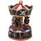 6.5" Children's Rotating Pirate Ship Carousel Music Box